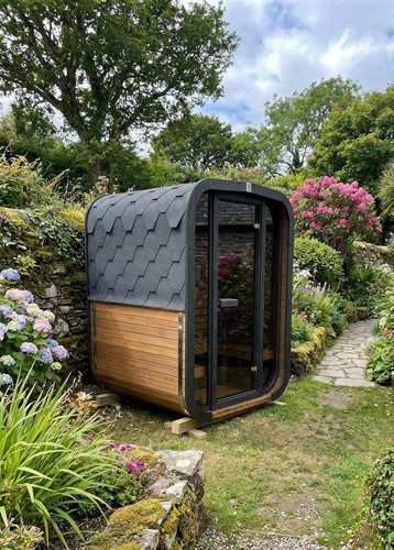 Outdoor sauna garden - sauna,