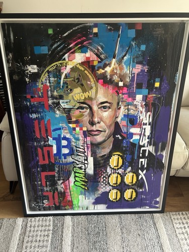 Zinsky mixed media - (modern),