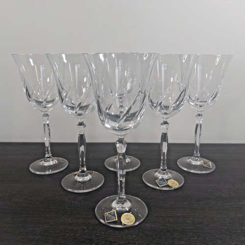 Bohemia crystal wine glass - bohemia,