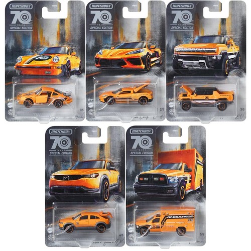 Matchbox 2023 70th - , anniversary