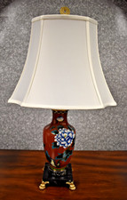 27" VINTAGE BEIJING CLOISONNE
