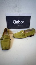 Gabor slip leather shoes - leather,