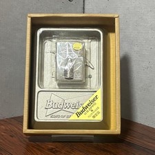 Budweiser US ZIPPO Aluminum Die-Cast Ashtray Limited Edition New Unused