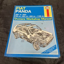 Vintage Haynes  Manual   Fiat
