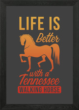 Tennessee Walking Horse Framed