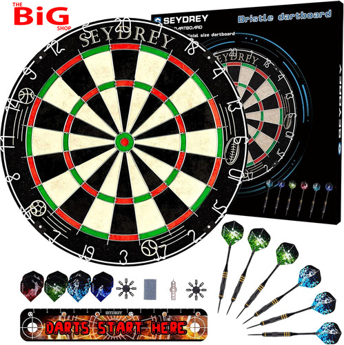 Dart board set - board, steel