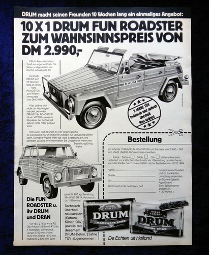 181 kübelwagen and drum - vw,