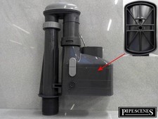 Toilet WC Cistern Lever Type Macdee Oblong 3 Part Syphon Rapid Fit Flush Unit