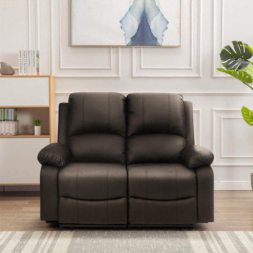Leather sofa recliner - leather,