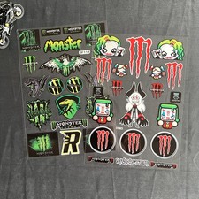 2 Whole Sheets MONSTER ENERGY