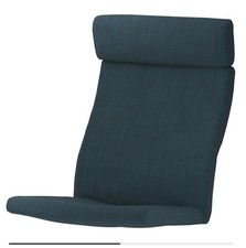 Ikea Poang Chair Cushion COVER ONLY - Hillared dark blue