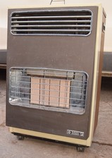 Portable 4 kW Calor Gas Cabinet Heater FULL WORKING ORDER Garage Outbuilding