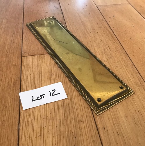 Vintage brass push - vintage, "push"