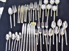 VINTAGE Stainless Steel  44 Piece Cutlery Set - 6 PLACE SET OF 7 PCS + 2 Servers