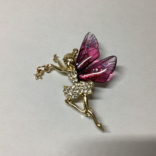 Beautiful gold diamante fairy - diamante,