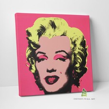 Andy Warhol Marilyn Monroe Canvas Art Wall Art Pop Art Abstract Print -C882