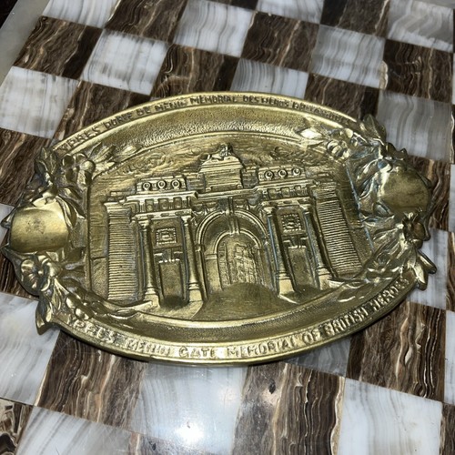 Vtg brass ashtray ypres - vtg,