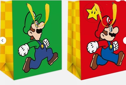 Super mario gift bag birthday - gift,