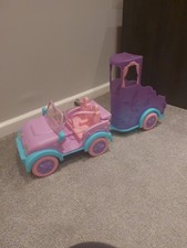 Glimma Girlz Car Jeep And Horse Box Trailer