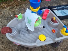 Little Tikes Anchors Away Pirate Ship Water Table - Collection Only!