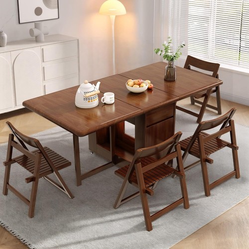 Space saving folding dining - space,