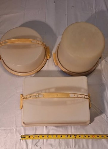 Vintage tupperware - (lot, 3