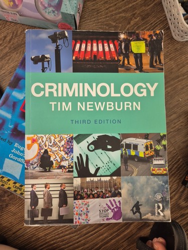 Criminology tim newburn - by,