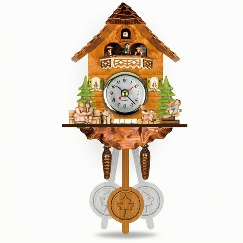 Cuckoo clock with pendulum - clock,