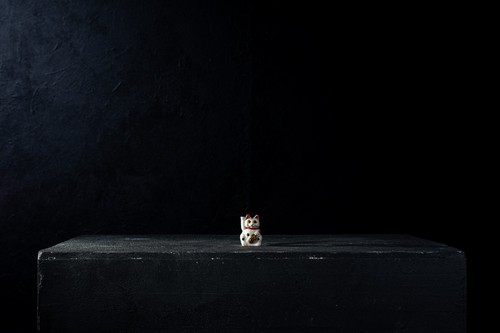 Vintage japanese maneki - maneki, neko