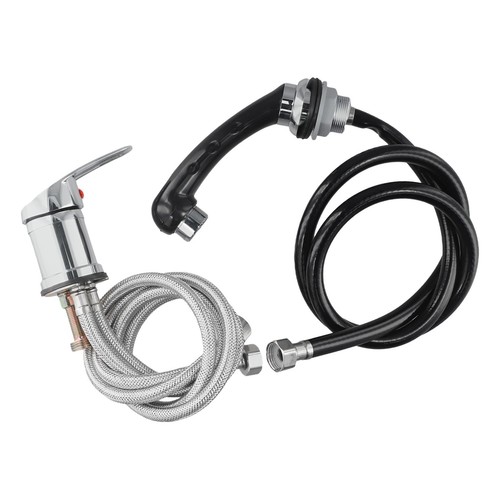 Chrome mixer faucet with - chrome,