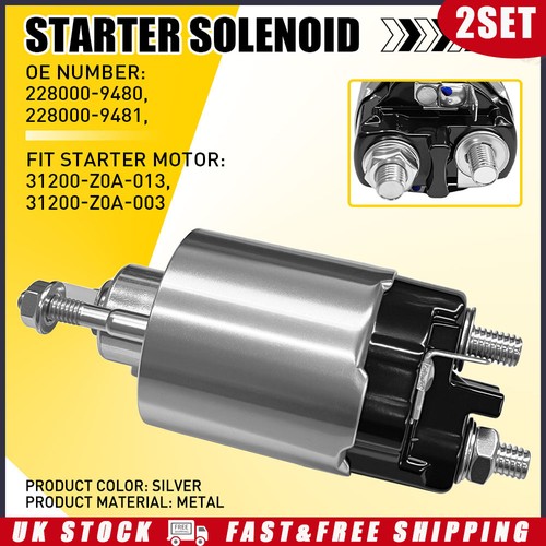 Starter solenoid motor fit - solenoid,