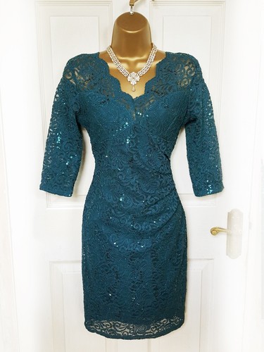 Lipsy teal sequin - lipsy, lace