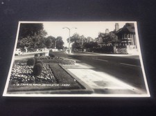 RPPC Real Photo Postcard Thorne Road Doncaster 1970 Old Car South Yorkshire