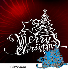 Merry Christmas Tree Metal