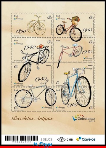 3364 brazil 2017 - brazil, antique