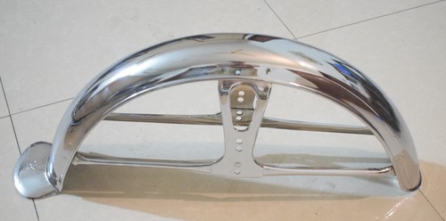 New front chrome mudguard - new,