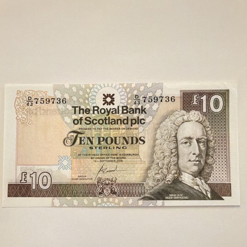 Royal bank scotland 10 - scotland, £10