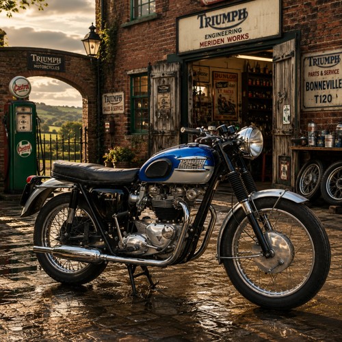 1965 triumph bonneville - 1965, t120