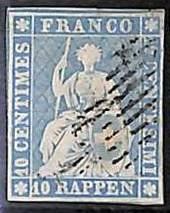 94994aa switzerland stamp - -,
