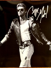 George Michael Signed 8x10
