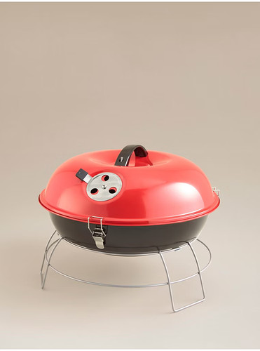 Table top bbq grill with - top, lid