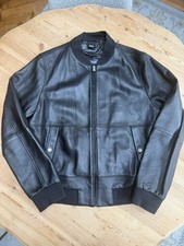 Hugo Boss Leather Bomber