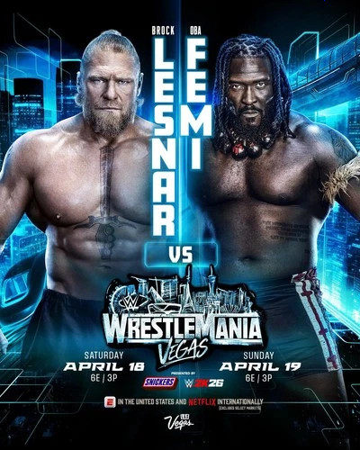 Brock lesnar oba femi - brock,