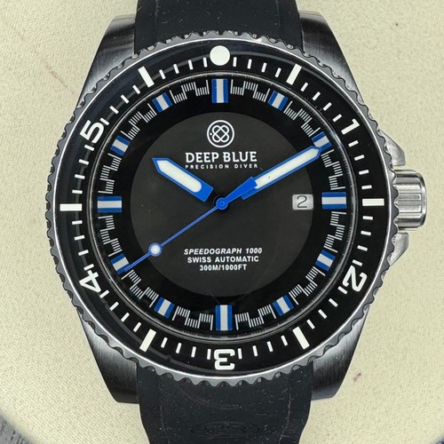 Deep blue speedograph 1000ft - blue,