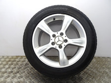MERCEDES C CLASS W203 16" FRONT ALLOY WHEEL WITH TYRE 205/55R16 A2034012902