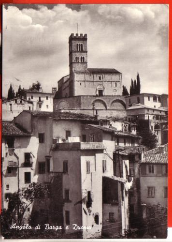 Postcard travelled 1959 - postcard, b/w