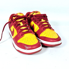 Nike Dunk Low Men Size UK 8 DD1391-701 Gold Tough Red White Yellow Orange Shoes
