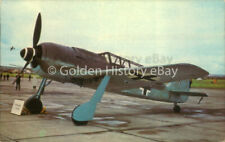  FOCKE WILF FW190 TWO SEAT TRAINER PLANE AIRPLANE PICTURE POSTCARD