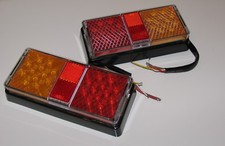 2 TRAILER REAR LED LIGHT LAMP  FIT IFOR WILLIAMS BRIAN JAMES INDESPENSION ERDE 