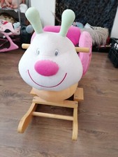 Kids Rocking Horse Snail Toddlers Rocking Chair Rocker Toy